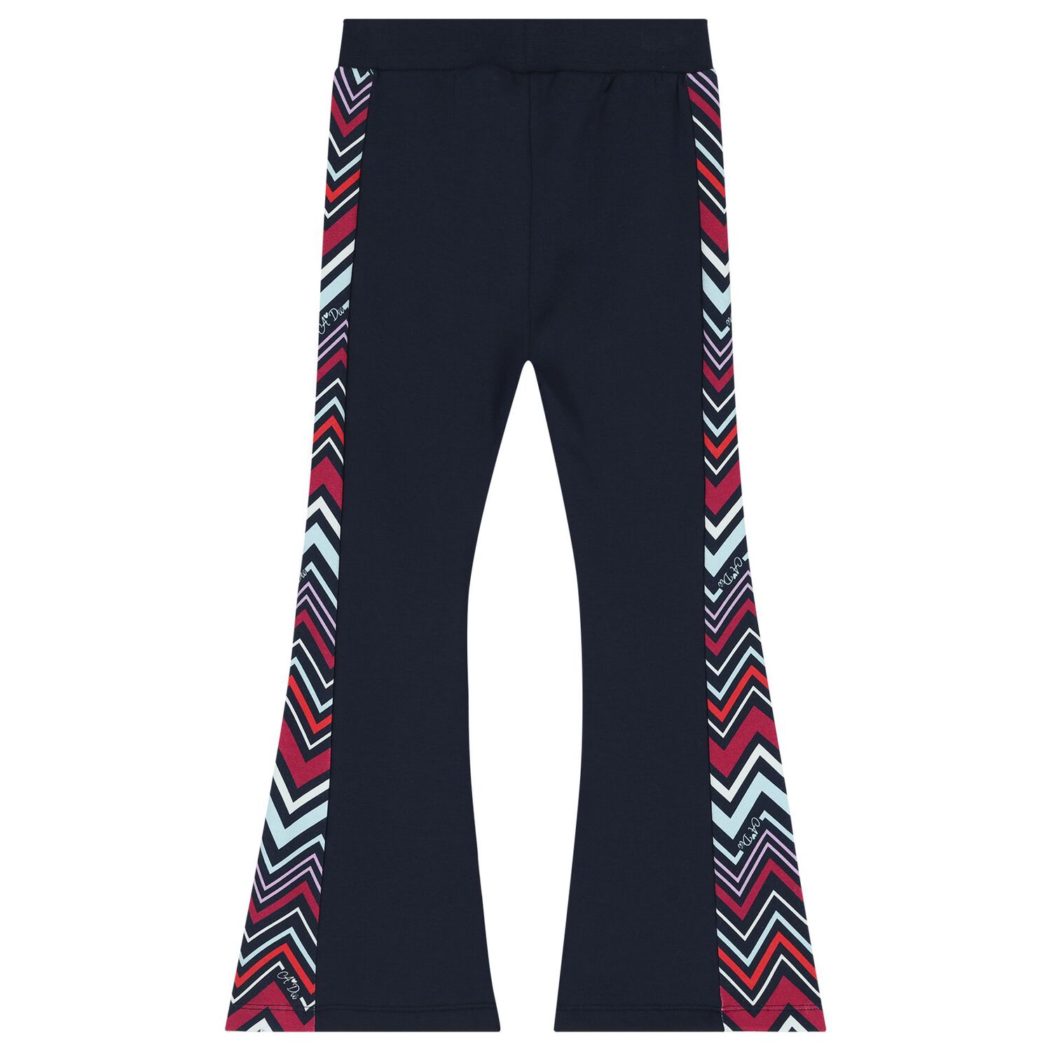Girls Multi-Coloured Zig Zag Tracksuit, 1, hi-res