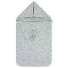 Grey Knit Baby Nest, 2, hi-res