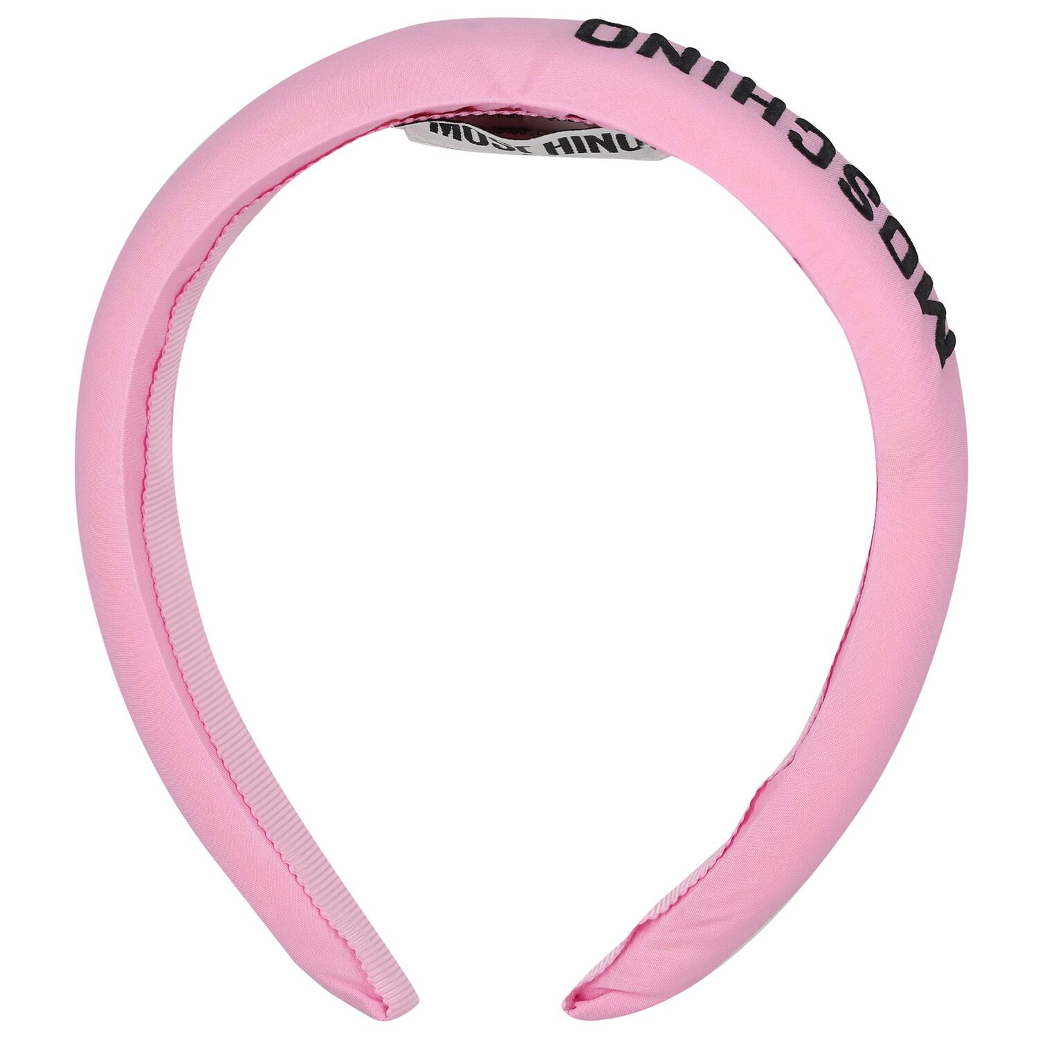 Girls Pink Logo Padded Headband, 1, hi-res