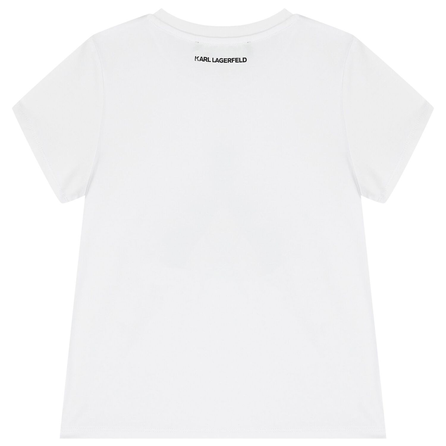 Girls White Ikonik Logo T-Shirt, 2, hi-res