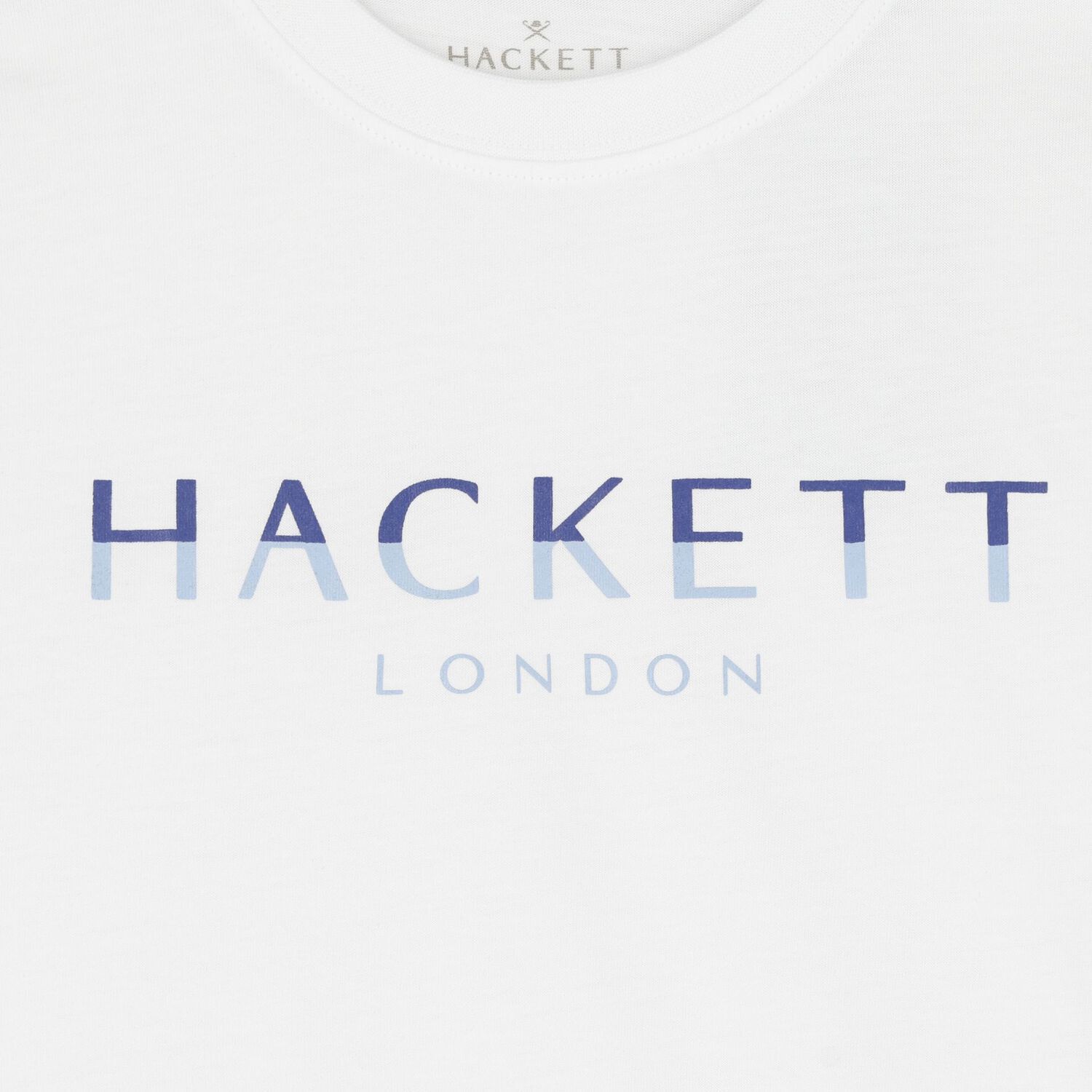 Boys White Logo T-Shirt, 6, hi-res image number null