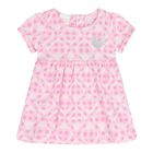 Baby Girls Pink Bodysuit Dress, 1, hi-res