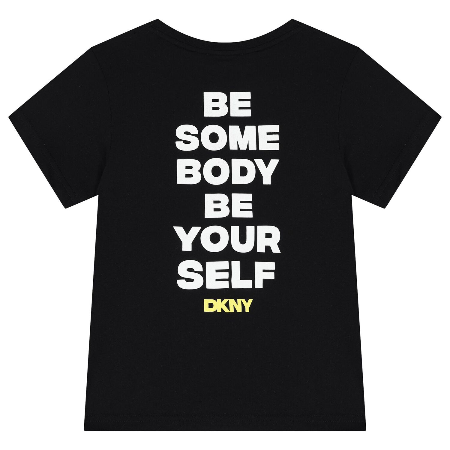 Boys Black Logo T-Shirt, 1, hi-res