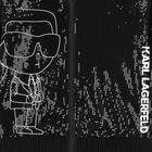 Girls Black Logo Sequin Jacket , 1, hi-res