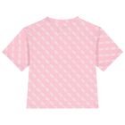 Girls Pink Logo T-Shirt, 2, hi-res