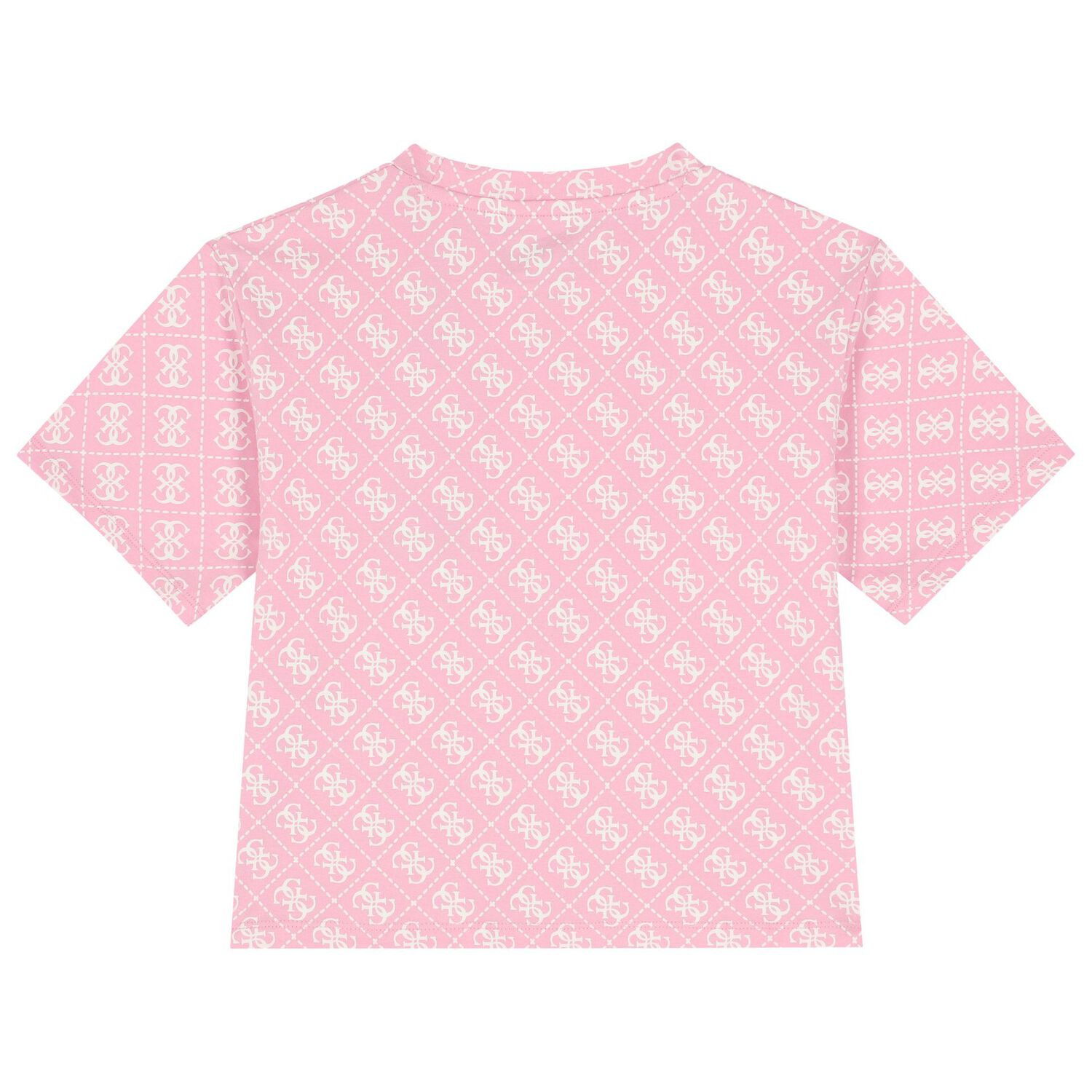 Girls Pink Logo T-Shirt, 2, hi-res