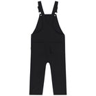 Younger Boys Black Penguin Dungaree, 1, hi-res