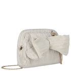 Girls Beige & Silver Handbag, 1, hi-res