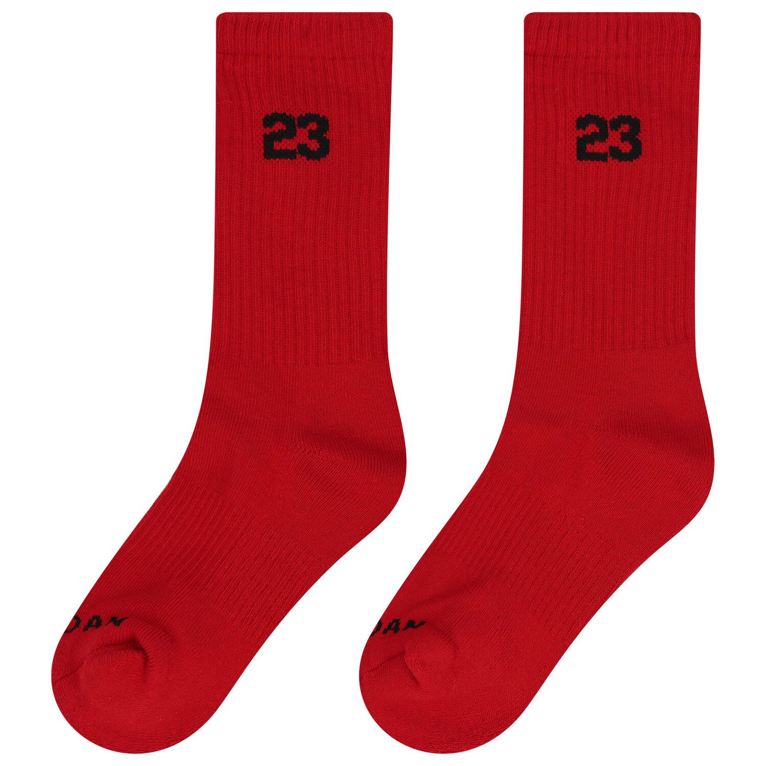 Boys Black, Red & Grey Jordan Logo Socks ( 3-Pack ) , 1, hi-res
