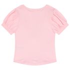 Girls Pink Necklace T-Shirt, 2, hi-res