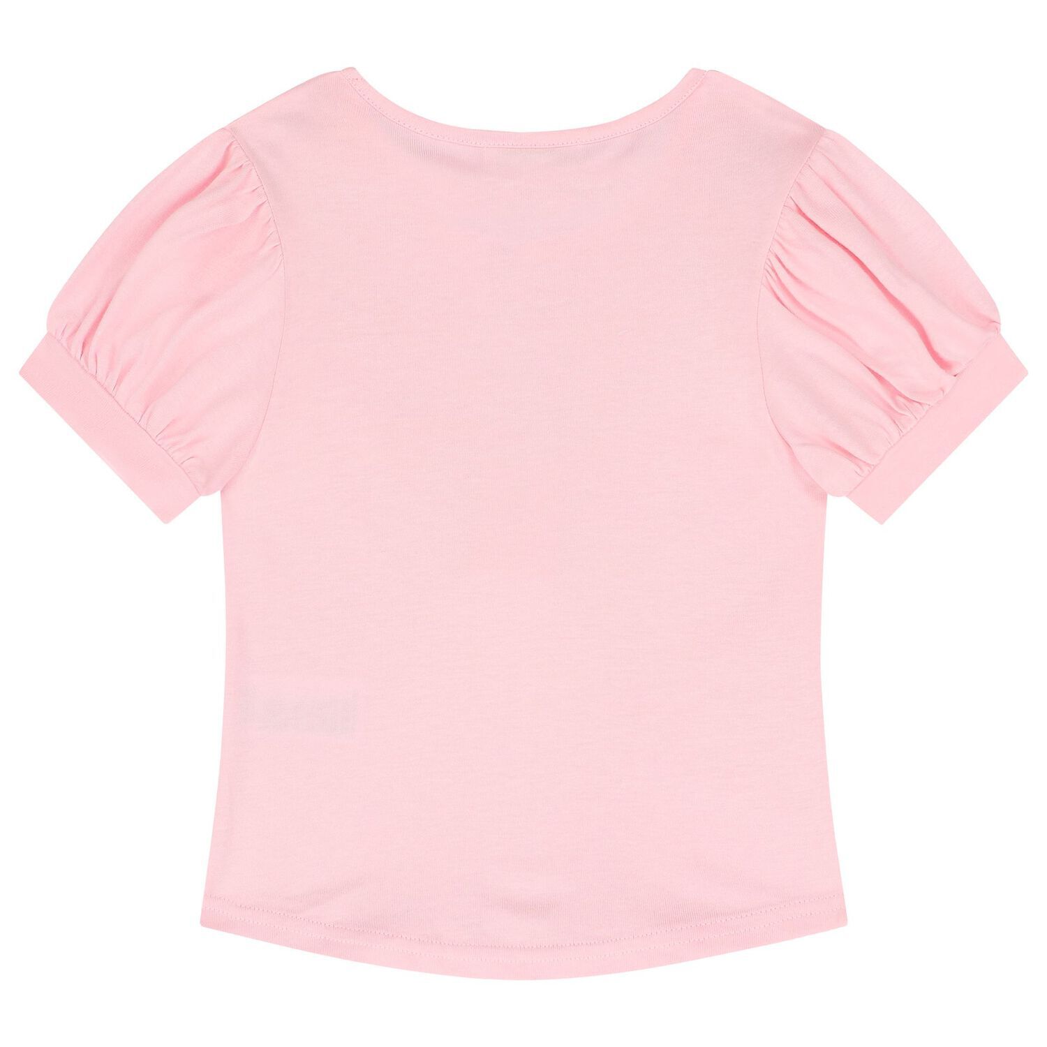Girls Pink Necklace T-Shirt, 2, hi-res