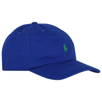 Boys Blue Logo Caps