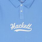 Boys Blue Logo Polo Shirt , 1, hi-res