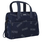 Navy Logo Baby Changing Bag, 1, hi-res