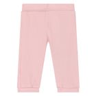 Baby Girls Ivory & Pink Tracksuit Set, 3, hi-res