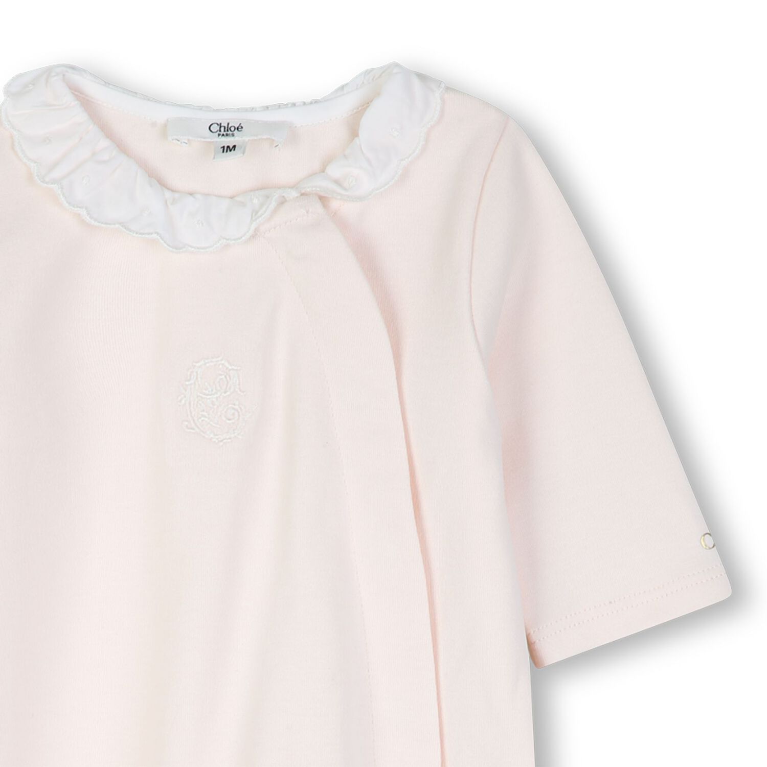 Baby Girls Pink Logo Babygrow Gift Set, 2, hi-res