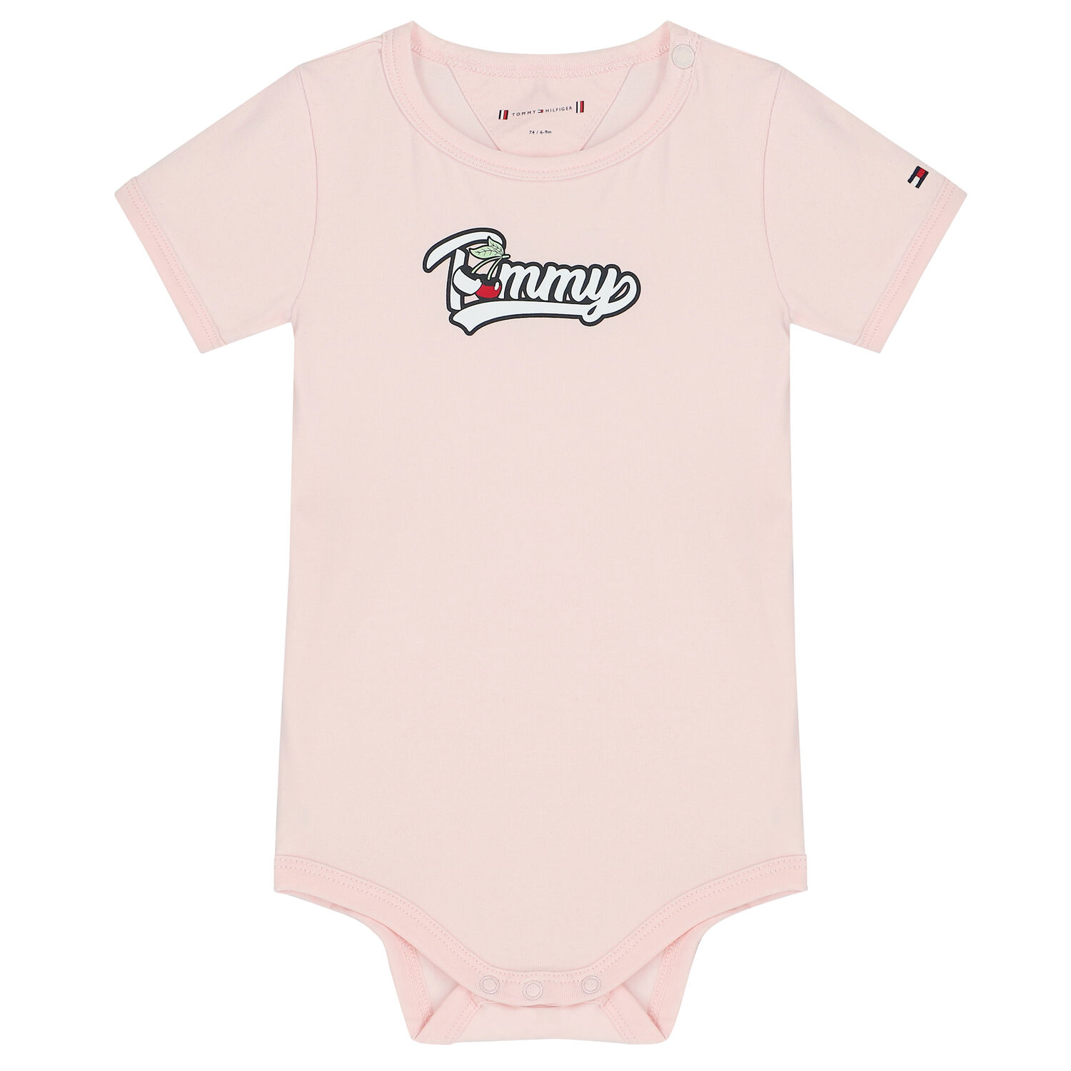 Baby Girls Multi-Colored Logo Bodysuits (3-Pack), 1, hi-res