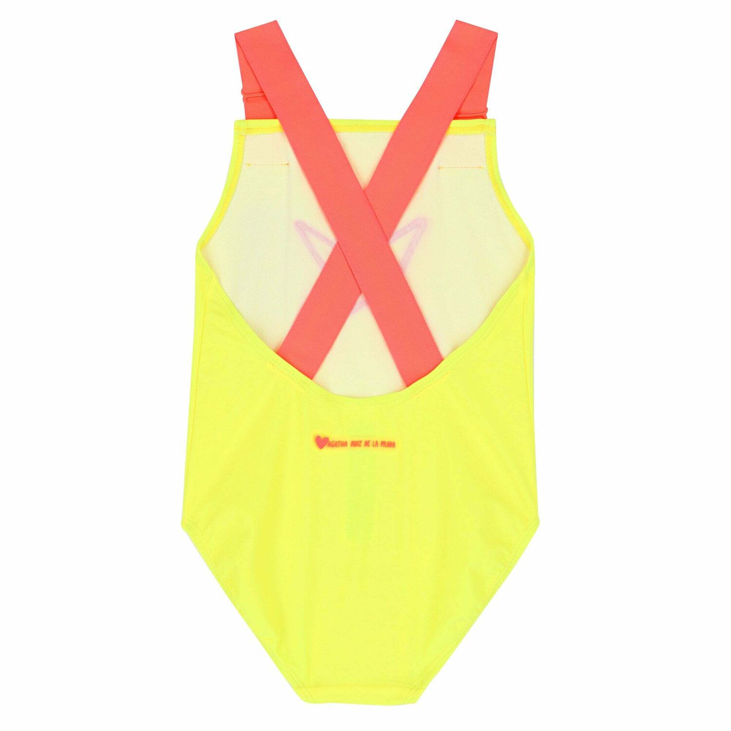 Girls Yellow Stars Swimsuit, 1, hi-res image number null