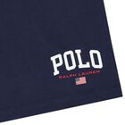 Boys Navy Blue Logo Shorts, 2, hi-res