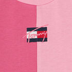 Girls Pink Logo T-Shirt Dress, 1, hi-res