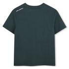 Boys Green Logo T-Shirt, 1, hi-res