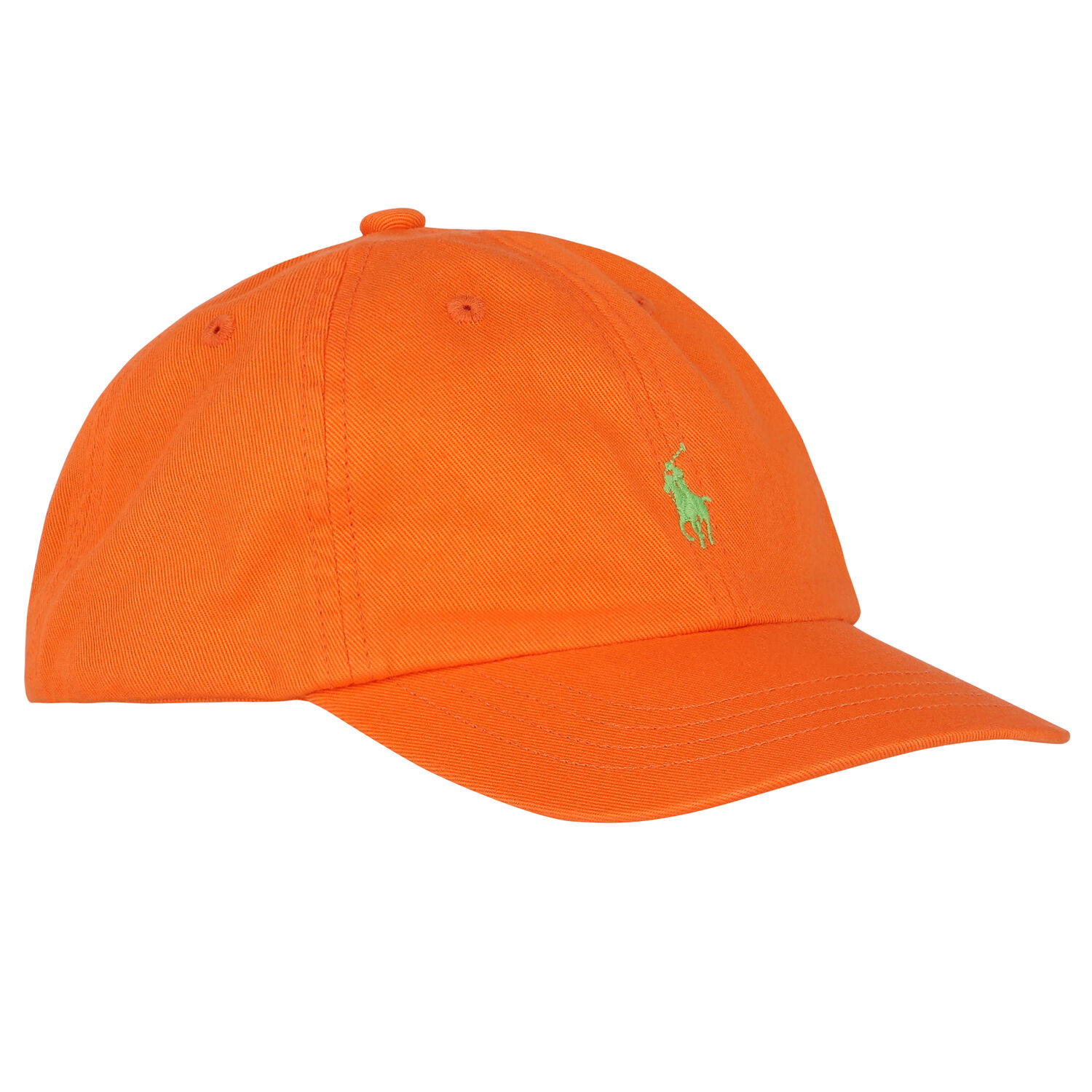 Boys Orange Logo Cap, 2, hi-res