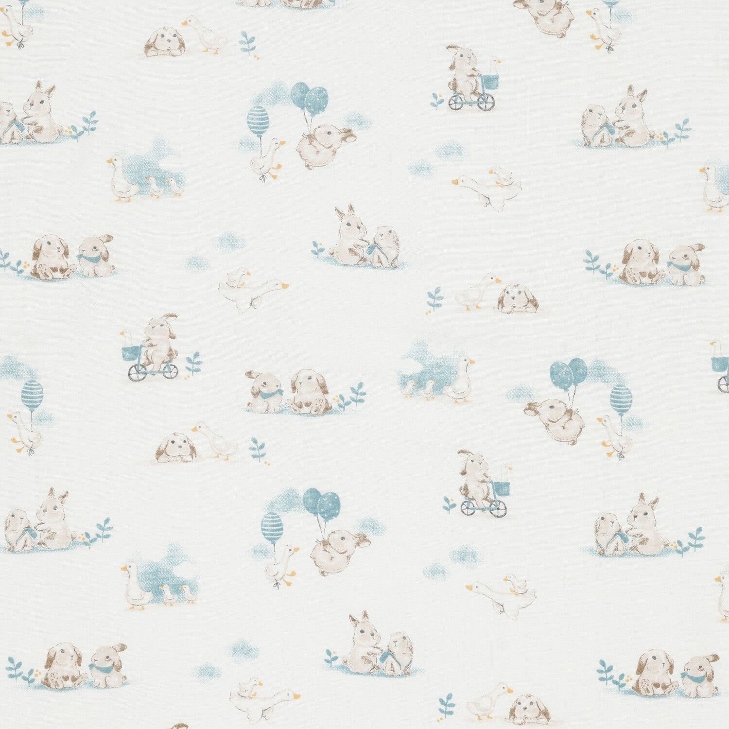 White Rabbit Baby Blanket, 2, hi-res