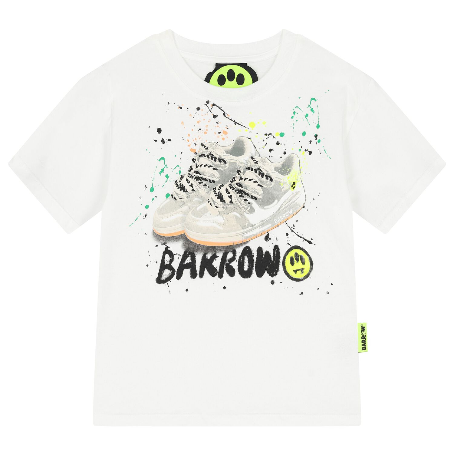 Boys White Logo T-Shirt, 1, hi-res image number null