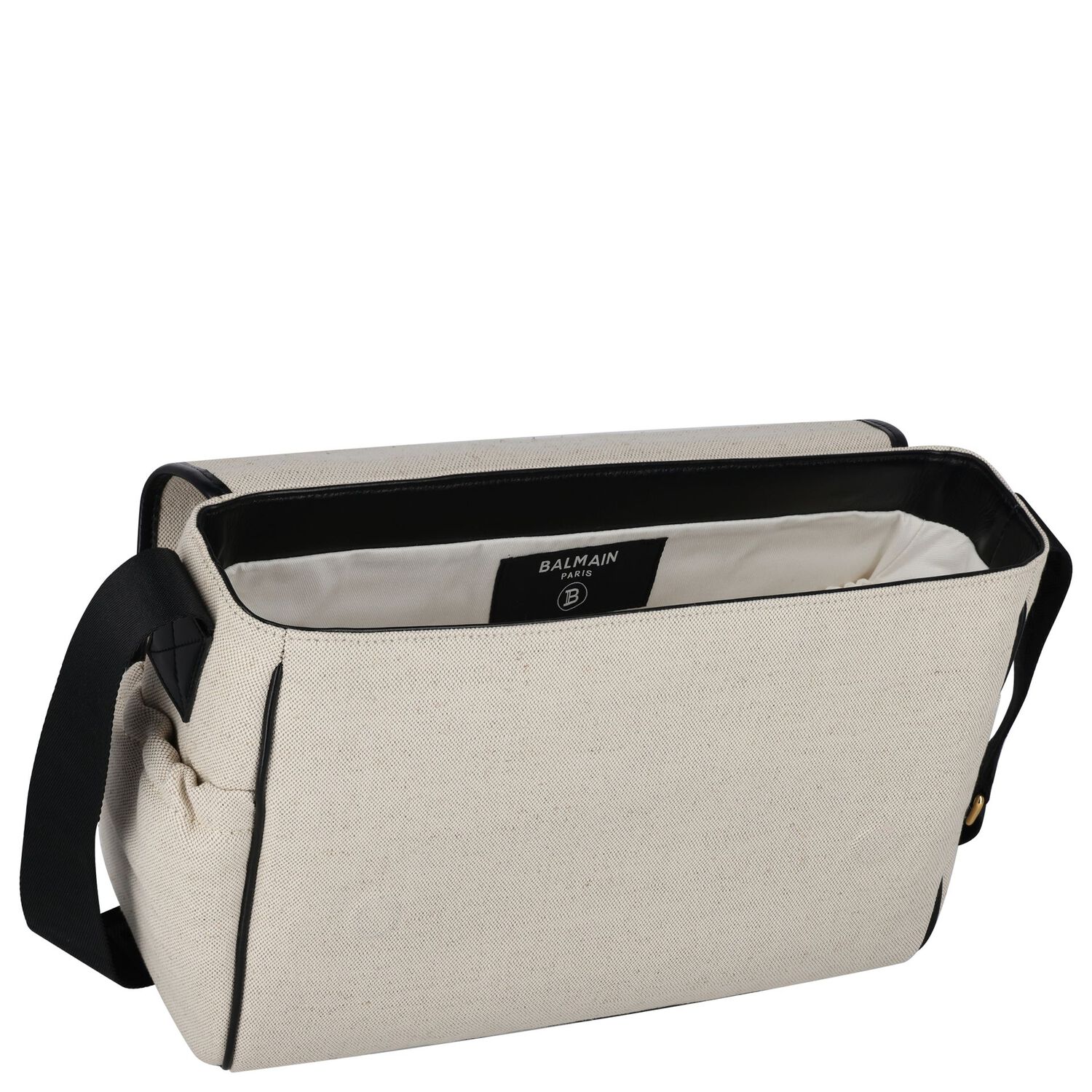 Beige Logo Baby Changing Bag, 1, hi-res