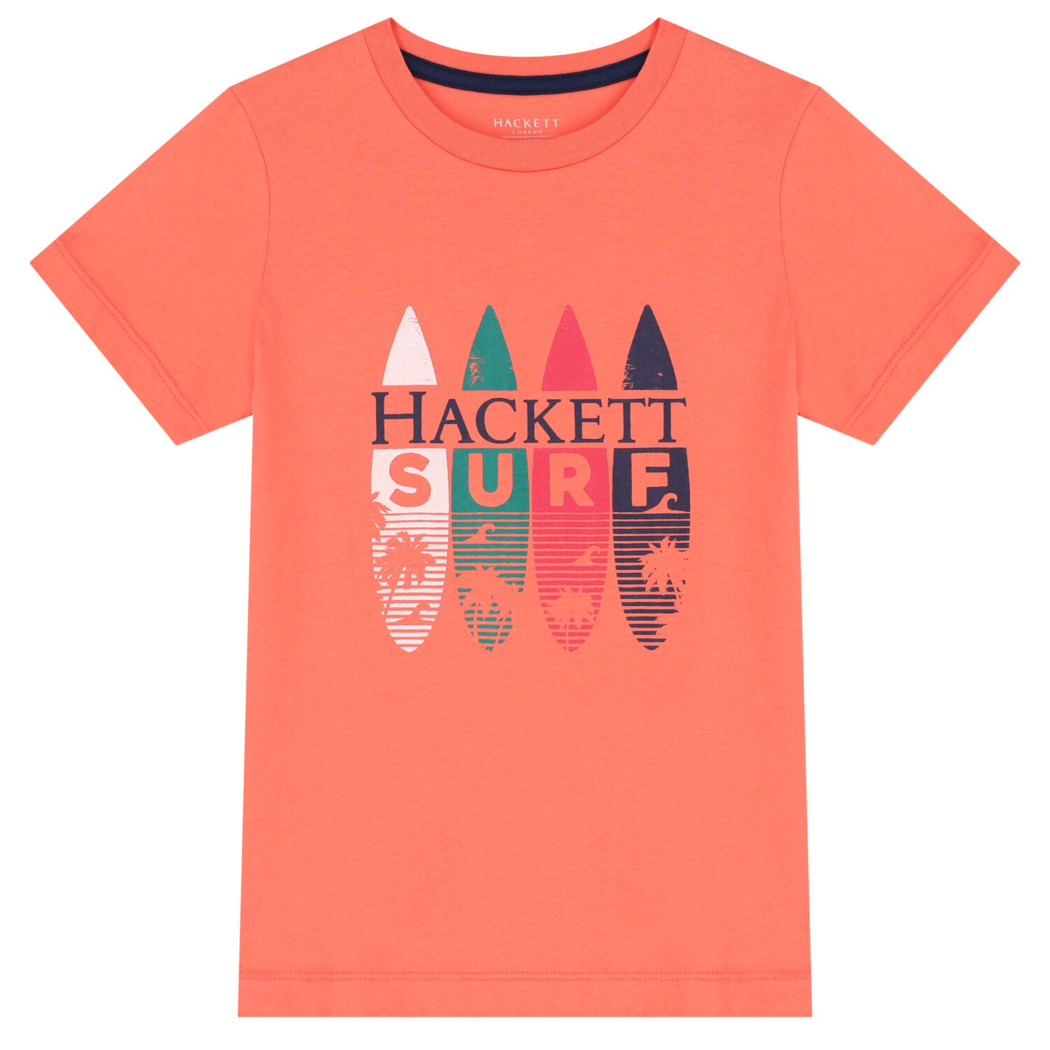 Boys Orange Logo T-Shirt, 2, hi-res