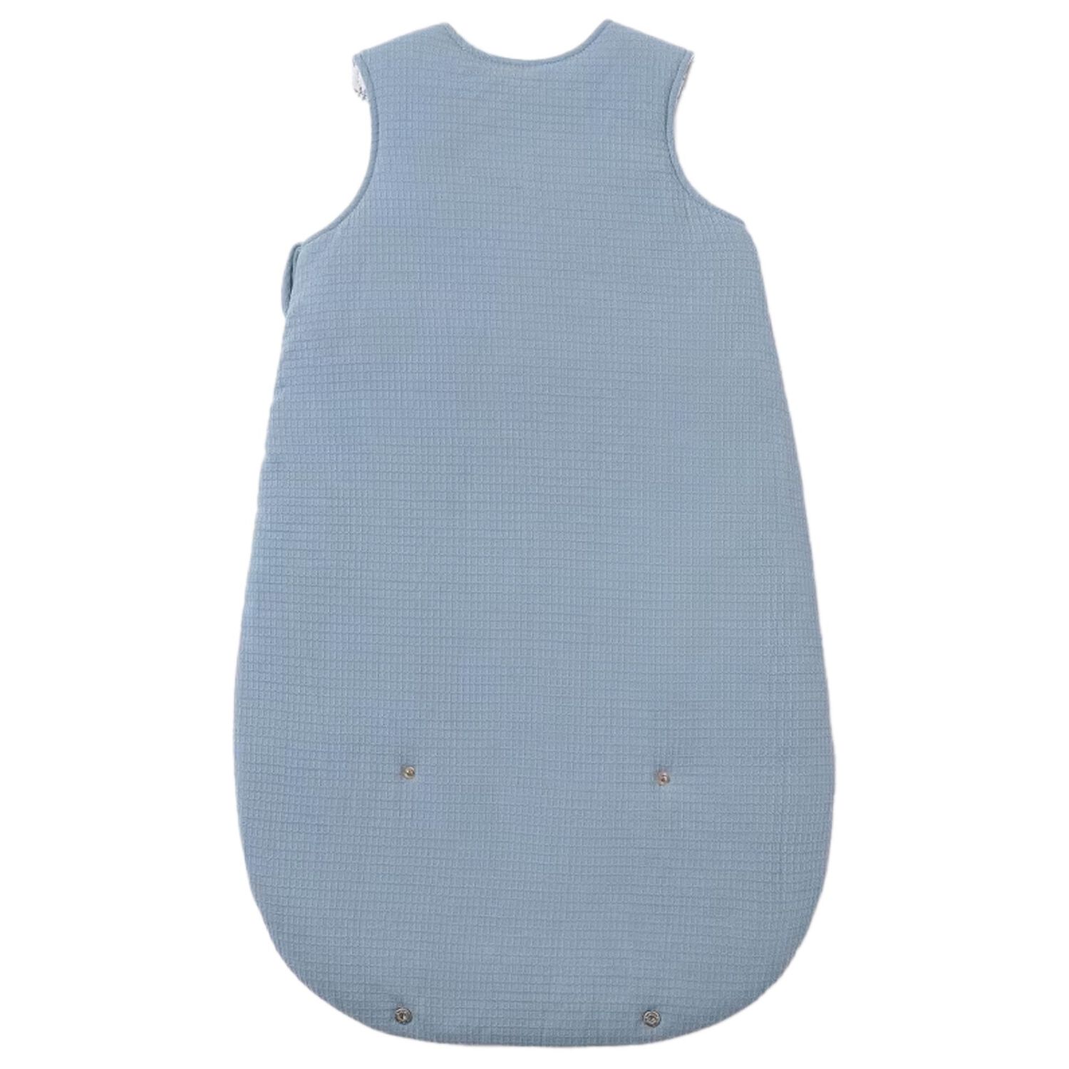 Baby Boys Blue Bunny Sleeping Bag, 1, hi-res