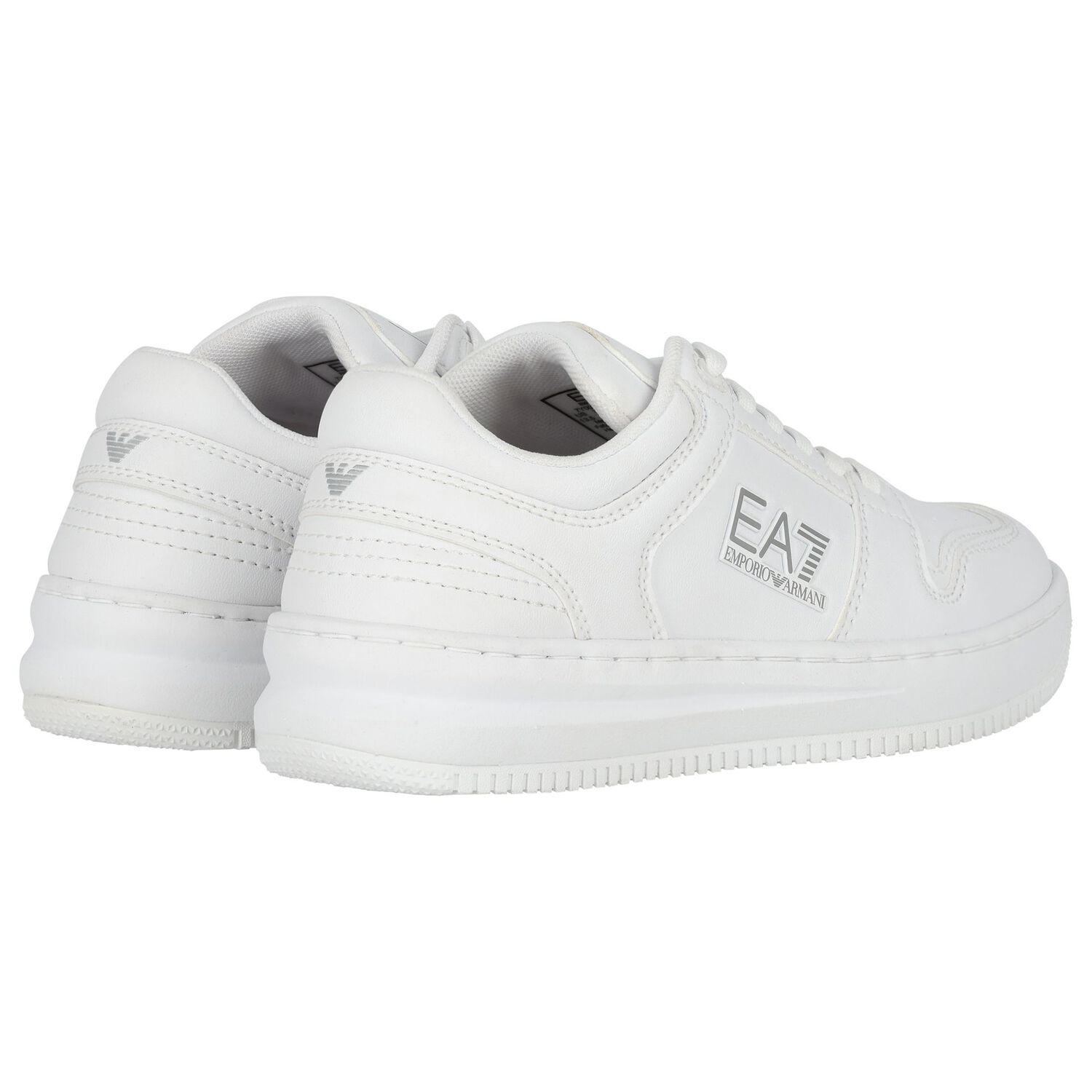 White logo Trainers, 1, hi-res