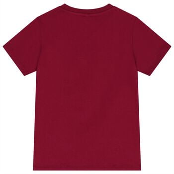Boys Burgundy Lion T-Shirt