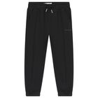 Boys Black Logo Joggers, 1, hi-res