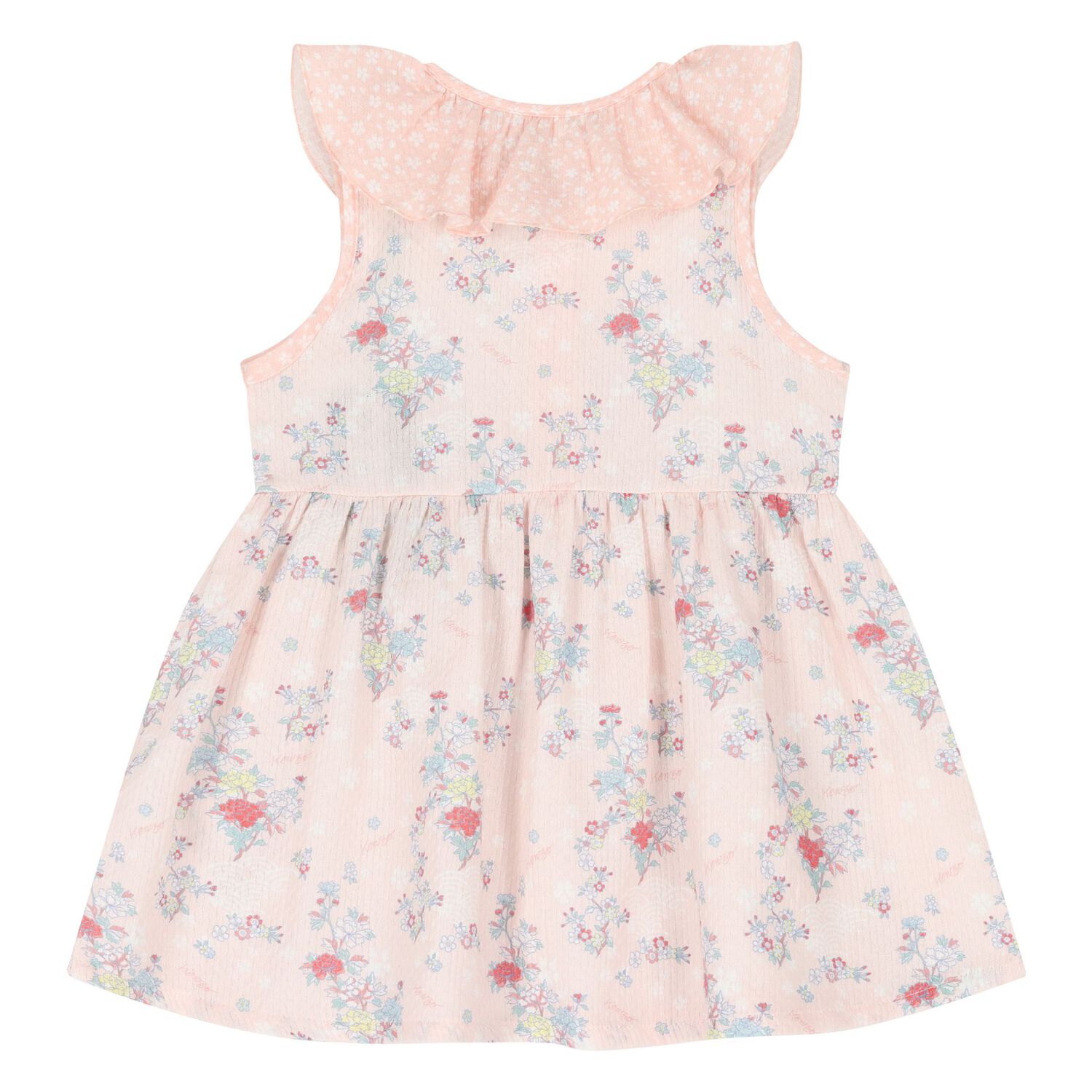 Baby Girls Pink Floral Dress Set, 1, hi-res