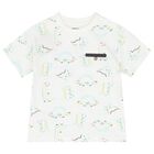 Younger Boys Ivory, Aqua & Grey Shorts Set, 4, hi-res