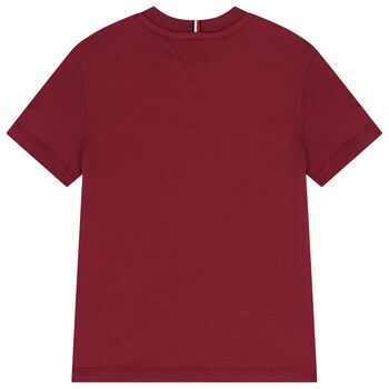 Boys Red Logo T-Shirt