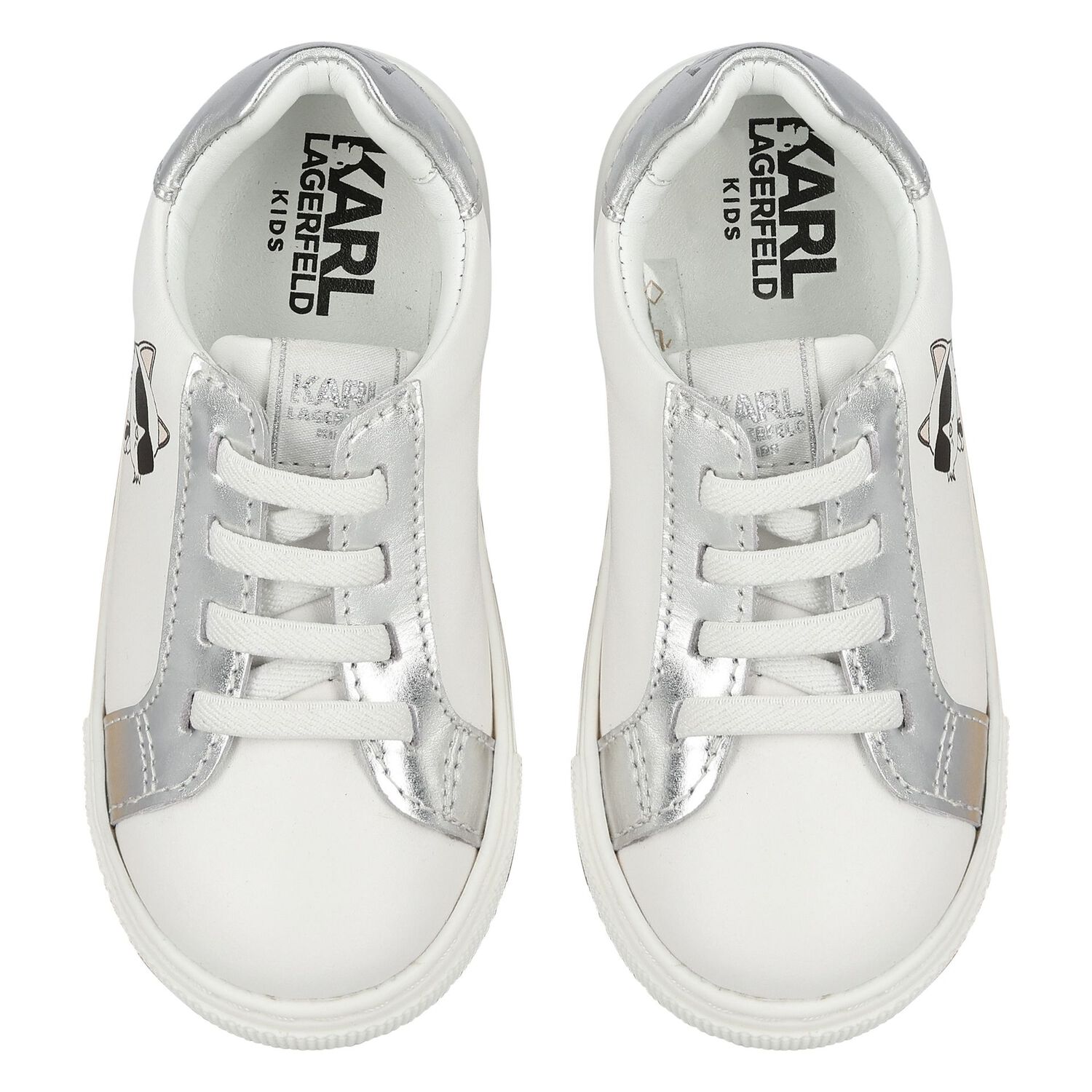 White Ikonik Choupette Trainers , 1, hi-res image number null