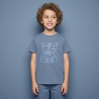 Boys Blue Logo T-Shirt, 1, hi-res