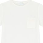 White Cotton Logo T-Shirt, 2, hi-res