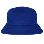 Baby Boys Blue Logo Hat, 1, hi-res