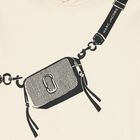 Girls Ivory Bag Hooded Top, 1, hi-res