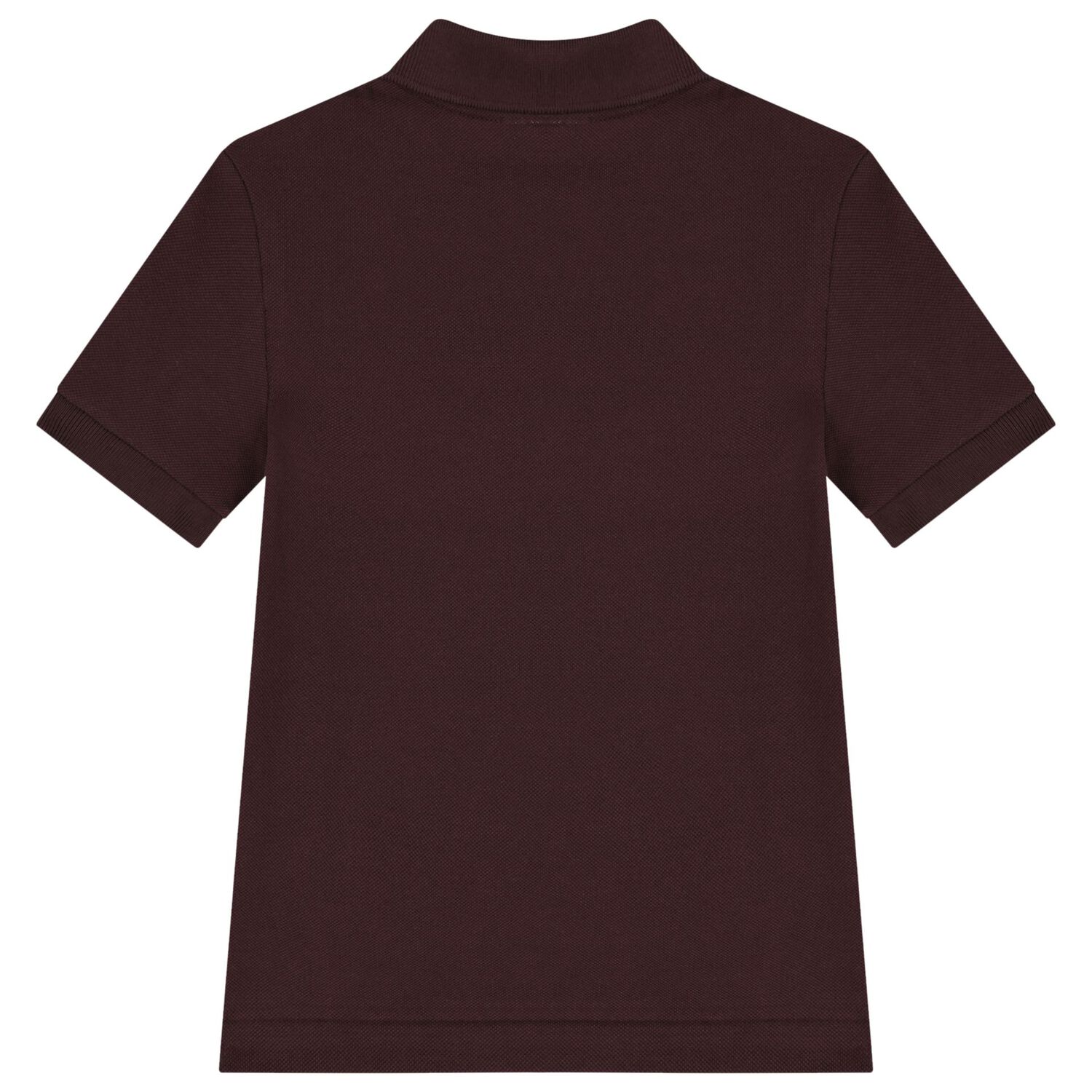 Boys Burgundy Logo Polo Shirt, 4, hi-res