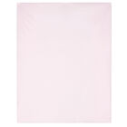 Baby Girls White & Pink Floral Blanket, 1, hi-res