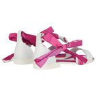 Girls Pink & Purple Sandals, 1, hi-res