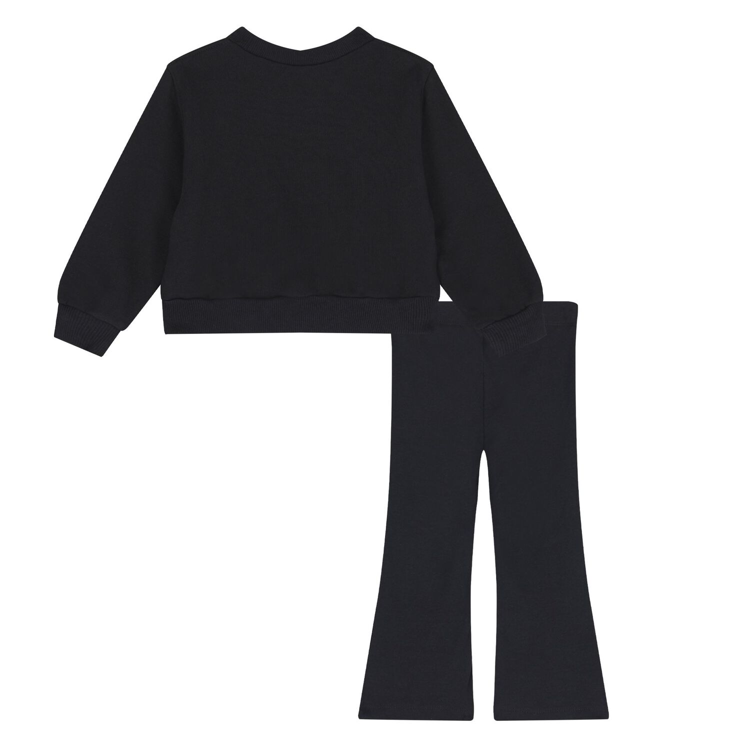 Younger Girls Black & Pink Logo Leggings Set, 1, hi-res