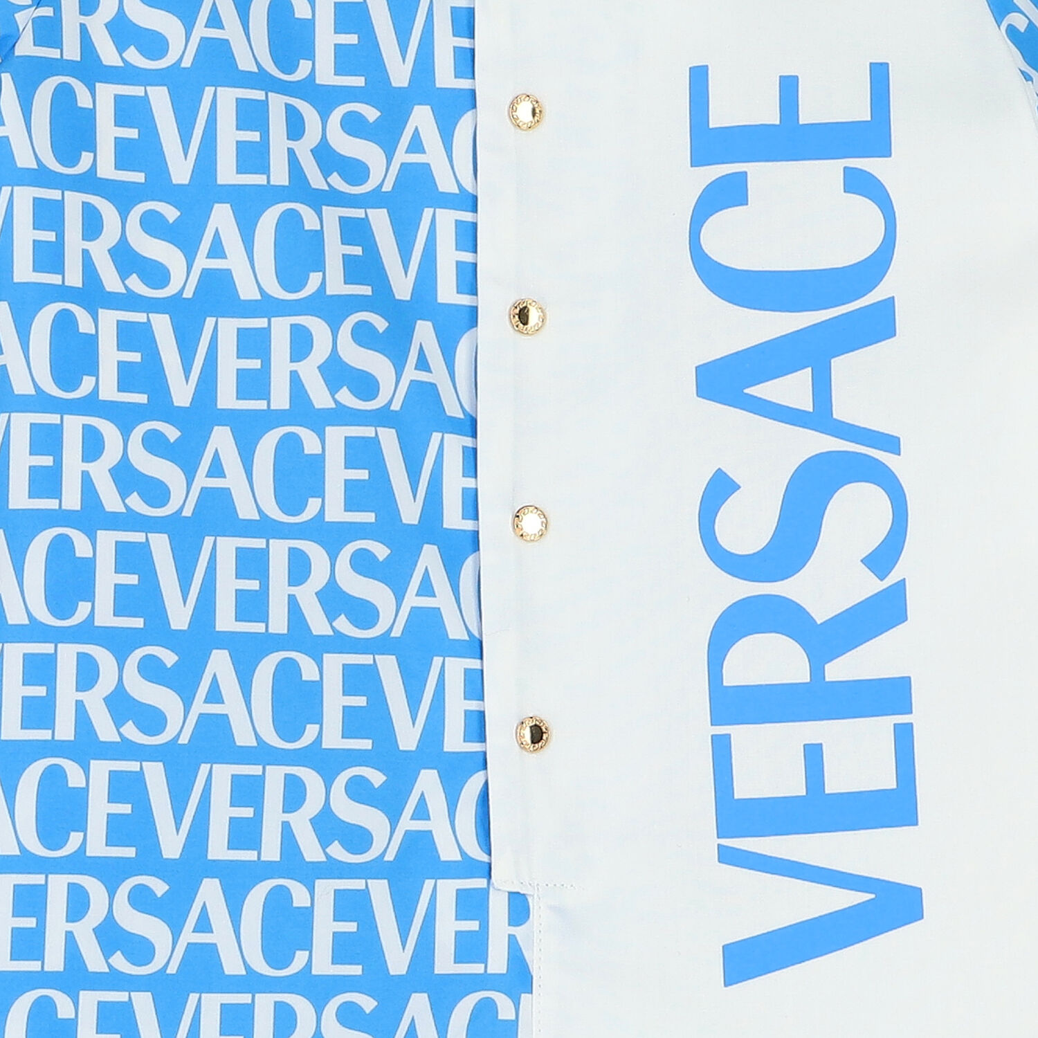 Baby Boys White & Blue Logo Romper, 1, hi-res