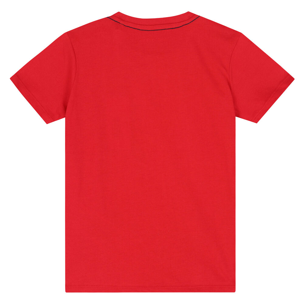 plain red t shirt boys
