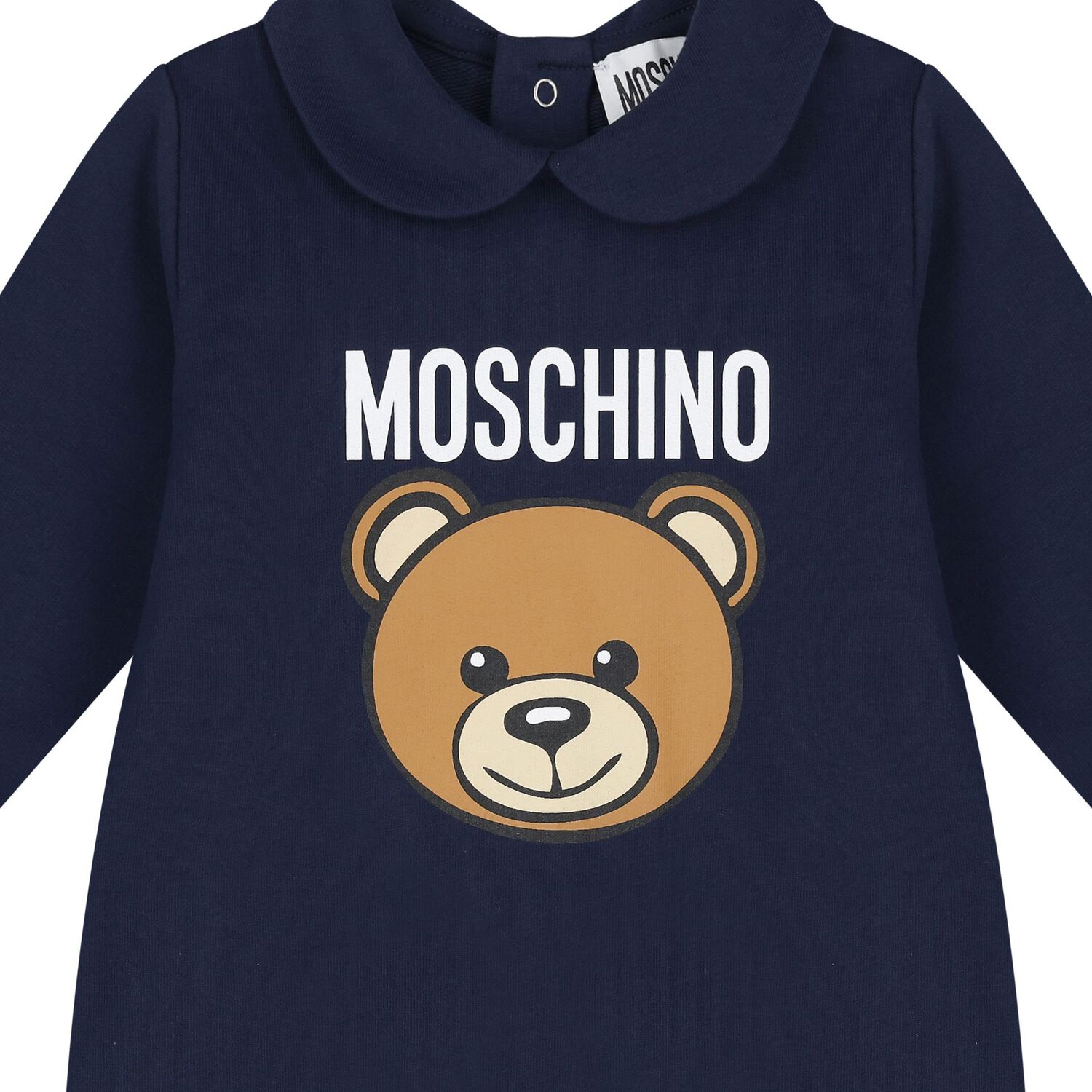 Navy Blue Teddy Bear Logo Babygrow Gift Set, 3, hi-res