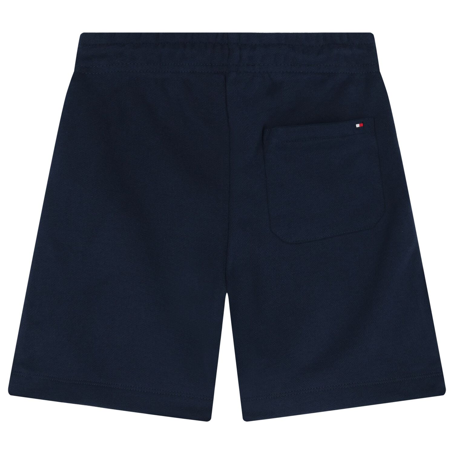 Boys Navy Blue Logo Shorts, 1, hi-res